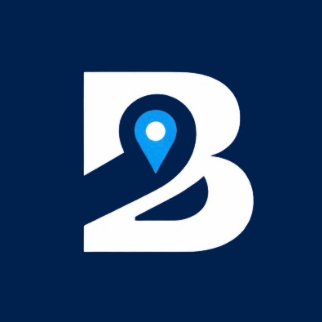 BluBin app mockup – inventory tracking by bin for resellers